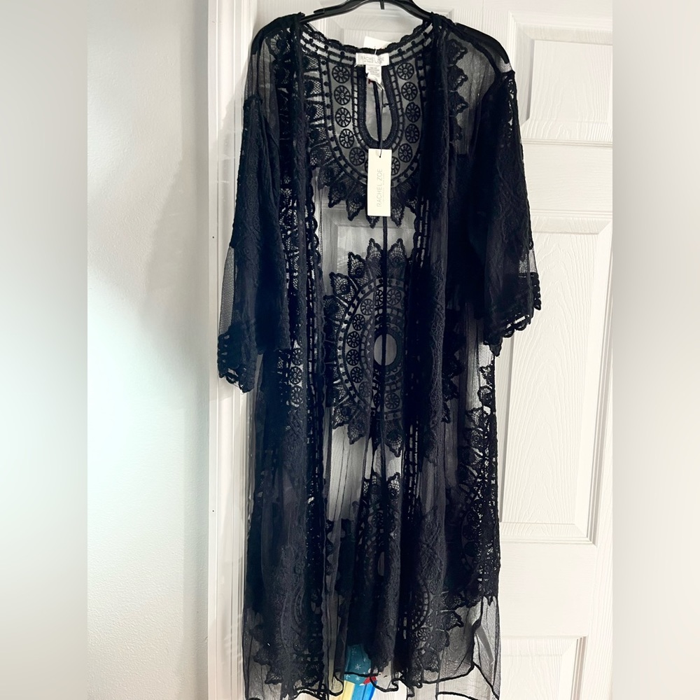 Rachel Zoe lace kimono